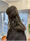 乾かすだけでキマる髪/地毛風グレージュケアカラー