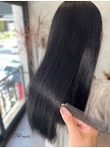 《姫路　Jillankh》暗髪　ダークブラウン　髪質改善カラー