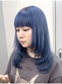 [Shuga]ブリーチ/ハイトーン/サファイアブルー×レイヤー