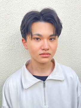 リアイス(Re:ICE) フェザーショートウルフヘア/ビジネス/メンズ/目白/美容院