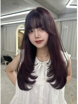 ボタン ハカタ(VOTAN hakata) @votan_juri/博多/レイヤー/ラベンダーカラー/顔まわり