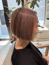 【白髪を生かしてデザインを作るオーダーメイドカラー】ブリーチなし白髪ぼかしカラー