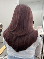 プラチナ(PLATINA)&nbsp;ハイレイヤーレイヤーカットブリーチ無しカラー顔周り韓国