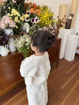 くびれヘア/ミディアムヘア/ダブルカラー／艶カラー／新潟