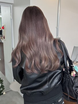 リヴ オオサカ(LIV OSAKA) ラベンダーグレージュ/ブリーチ1回/ダブルカラー/ケアブリーチ