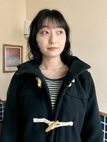 ニュイ(NUIT)&nbsp;くせっ毛風ニュアンスパーマミディアム