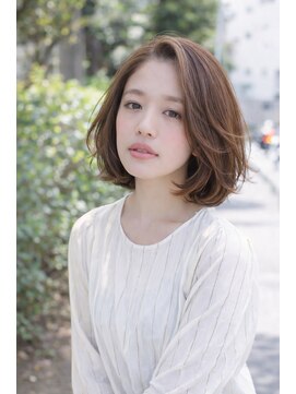 ワゴンバイアフロート(Wagon by afloat) ショートボブ髪型20代30代40代50代前髪あり前髪なし面長丸顔池袋