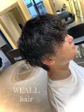 ウィール(WEALL) ☆デザインパーマ☆