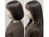 【トップスタイリストコース】カット+こだわりのオーガニックカラー+ケア15分