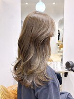 ティエラ 原宿 表参道(Tierra) 【Tierra美侑】イルミナカラーで艶髪オリーブベージュカラー
