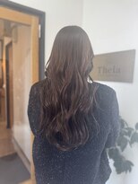 ティア ヘアデザイン(Theia hair design)&nbsp;ロング　× つやつやベージュ