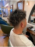 ツイストスパイラルパーマ　ツイスパ　寺田町メンズカット