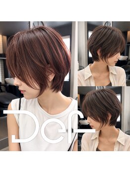 デフ(Def)の写真/圧倒的なテクニックとセンスで生み出す洗練ショート♪『朝ラク×最旬カワイイ』が叶うカット技術を体験◎