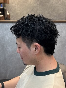 ザ クラン バイ ヘッドライト 仙台長町店(THE CLAN by HEADLIGHT) 【短髪×長町人気ショートパーマ】アクティブショート