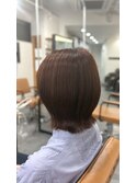 くびれボブ　チェリーラベンダー