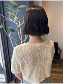 ウェーブボブ【20代/30代/イルミナカラー/縮毛矯正】