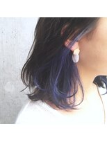 アコット(Acotto.)&nbsp;パープル インナーカラー デザインカラー 下北沢