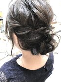 ギブソンタック風ヘアアレンジ