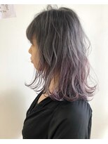 モアナ バイ ヘッドライト 沖縄豊見城店(Moana by HEADLIGHT)&nbsp;ホワイティグレージュ×ピンクパープル