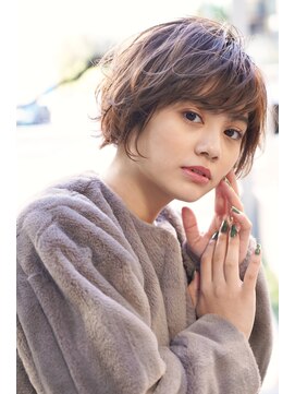 ロンド ルージュ 銀座店(Lond rouge) ワンカールショートボブ　丸みがかわいい