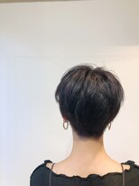 五角髪&nbsp;ベリーショート×ダークカラー