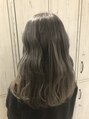 アクロス ヘアーデザイン 溝の口店(across hair design) ブリーチ＋イルミナ　アディクシーカラーでシルバーアッシュ