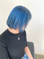 ノチ(Noci)&nbsp;【Noci】ボブ×鮮やかなブルー