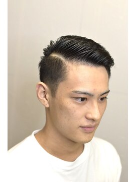 プレミアムバーバー 目黒店(PREMIUM BARBER produce by HIRO GINZA) 震災スタイル