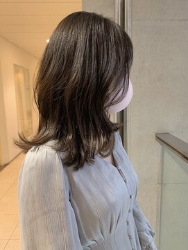 ディプティモイラ(dipty MOILA) 【diptyMOILA】暗髪大人透明感◎くびれミディ【hamaoka】