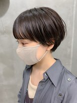 テトヘアー(teto hair) マッシュショート、グレージュ、アッシュブラウン、ワイドバング