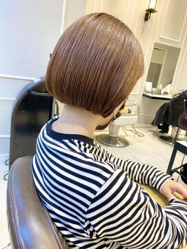 ネオリーブギンザ 銀座店(Neolive GINZA) 明るめ白髪染め×オレンジカラー