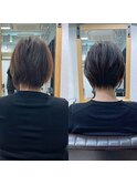 絶壁解消・ひし形・くびれ・大人ショートボブ・30代40代【猪狩】