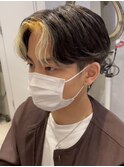 フェイスフレーミング＿センターパート＿マッシュ＿韓国ヘアー