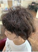 スパイラルパーマ