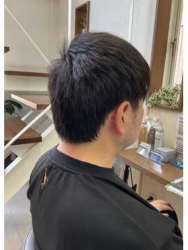 コアフィールフィス(COIFFURE fils) 《見附　今町》メンズ　ショート　ナチュラルカラー
