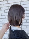大人かわいいフワッとボブ