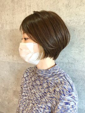 3と5(サントゴ) イヤリングカラーショートボブ