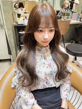 ロンド ロビン 栄(Lond robin) 【Lond robin】木屋元一　前髪/顔まわり/2way/韓国/レイヤー