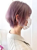 コワファースト  させぼ五番街店(COIFF1RST)&nbsp;ショート×ピンクラベンダー