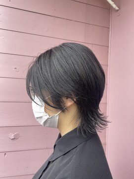 ポイントファイブバイソレイユ 藤沢店(.5 by SOLEIL) 個性派!☆【ショートウルフ】