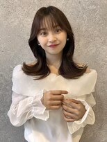 アース 三軒茶屋店(HAIR&MAKE EARTH) 三軒茶屋_レディース_ロング_コテ巻き_韓国巻き_くびれ巻き_小顔