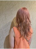 ペールカラー　オレンジ　アプリコット