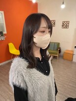 サボン ヘア デザイン カーザ(savon hair design casa+) ヨシンモリ/韓国ヘア/ラベンダーベージュ