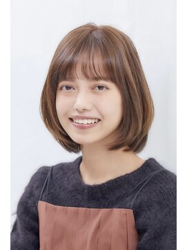 ミチオ ノザワ ヘアサロン ギンザ(Michio Nozawa HAIR SALON Ginza) [那須久美子]内巻きひし形ボブ