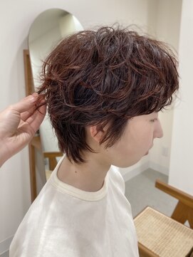 コルユニテ(col. unite) ショートウルフ/カット/パーマ/パーマヘア/ショート