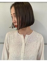 ヌル ヘア デザイン(nullus hair desigh)&nbsp;ニュアンスボブ/大人ボブ/大人ショート/顎ラインボブ