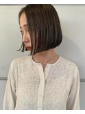 ニュアンスボブ/大人ボブ/大人ショート/顎ラインボブ