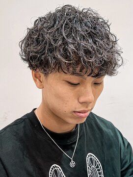 ヘアアンドフェイス ルースト(hair&face ROOST) 【大人っぽい】波巻きパーマ