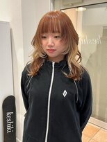 ケシキ大名(keshiki)&nbsp;明るめブラウン+ベージュインナー / keshiki AMI