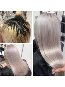 ネクスト 池袋(NEXT) ハイトーン/ダブルカラー/ホワイト/シルバー